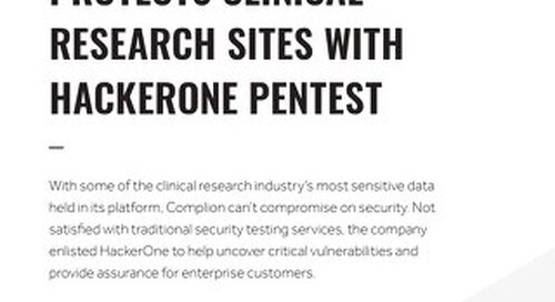 How Complion Protects Clinical Research Sites With HackerOne Pentest