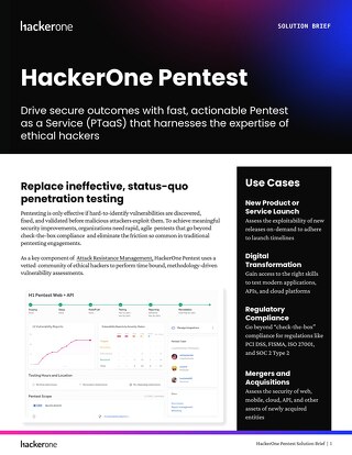 HackerOne Pentest Overview